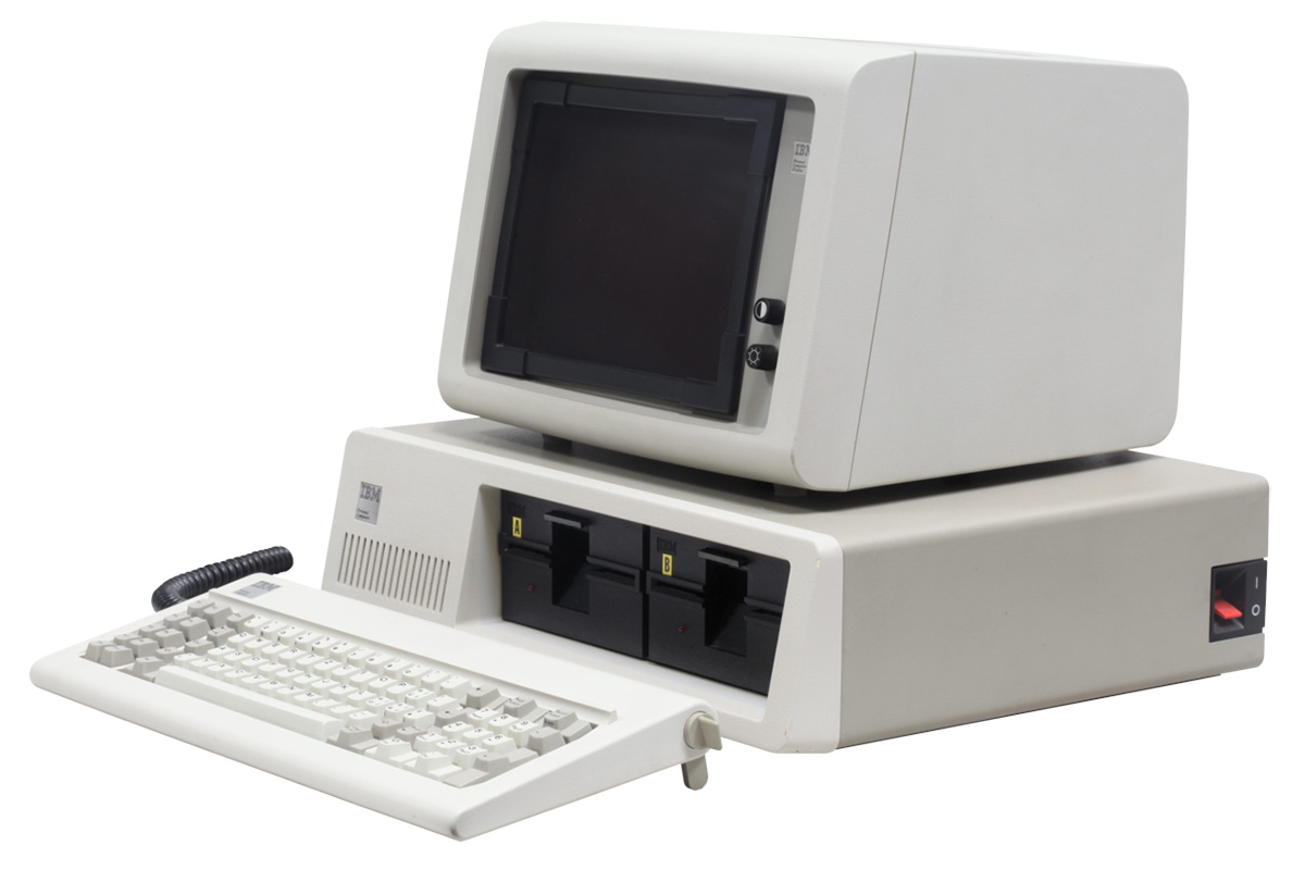 picture of an IBM Personal computer