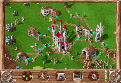 Screenshot of The Settlers Game
