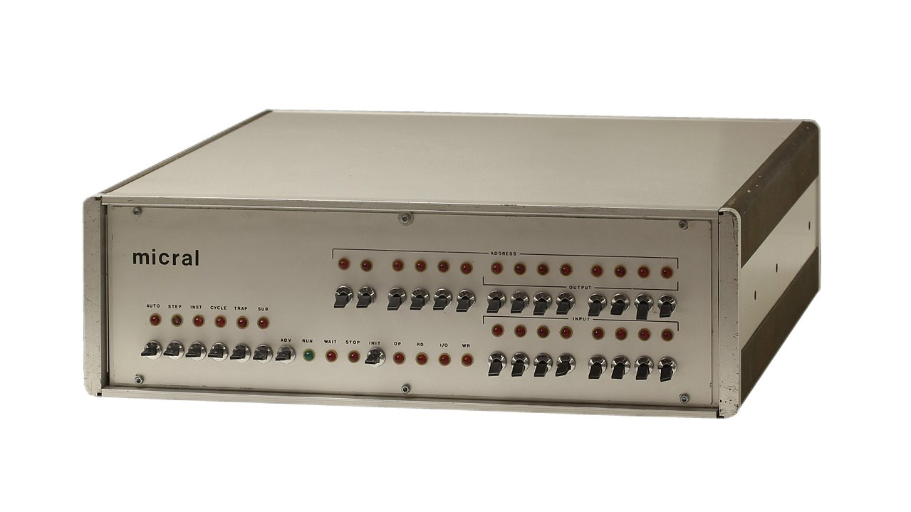 picture of Micral N microcomputer